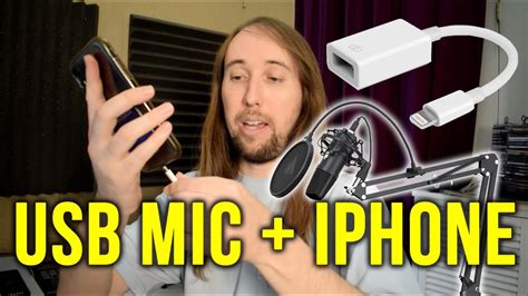 hook up mic to iphone